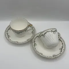 ナルミボーンチャイナ　NARUMI カップ&ソーサー2客セット