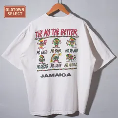 90s US企画 レゲエ Tシャツ XL アイボリー ジャマイカ製 ラスタカラー レゲエT バンT シングルステッチ ヴィンテージ Vintage ストリート オーバーサイズ ビッグシルエット プロウェイト PRO WEIGHT 古着 T094のサムネイル