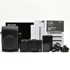＜良品＞ RICOH GR DIGITAL III｜高級コンパクトデジタルカメラ｜シャッター回数3,266回｜動作良好｜外観非常に綺麗｜モニターコーティング剥がれあり｜付属品完備｜安心の実用モデルのサムネイル