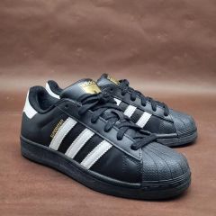 美品】adidas アディダス 25.5 スーパースター 4959 ブラック - メルカリ