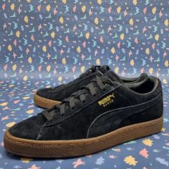 極美品 プーマ スエード ゴアテックス 25.5センチ 黒 スエード 819 