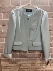 A【A2-12】◇Riccimie New York サイズM ジャケット　水色のサムネイル