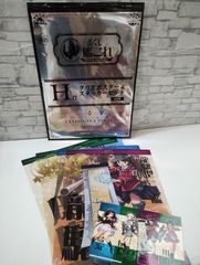[F2-46]◎중고 A4클리어 포스터＆스티커 세트 류우＆토리우미＆유라＆카와우치 [이치반쿠지