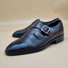 Berwick 1707 ダブルモンク クロコ型押し 6.5 - メルカリ