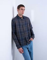 NEUTRA 5-W feather chambray plaid W-ply - メルカリ