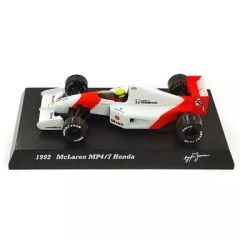 中古】ミニカー 1/64 1992 McLaren MP4/7 Honda #1(ホワイト×レッド