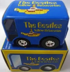【中古】ミニカー チョロQ ザ・ビートルズ イエロー・サブマリンバス (ブルー)