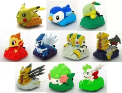 【中古】ミニカー 全10種セット 「ポケモンミニミニチョロQ」 セブンイレブン限定