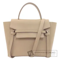 CELINE セリーヌ ベルトバッグ マイクロ 2WAY ハンドバッグ カーフ レディース [中古]