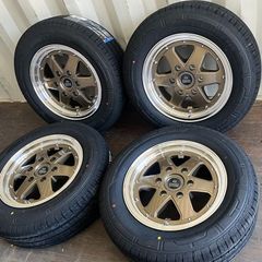 4枚WORK ワークEWING WINNER Equip17×8/8.5金銀 - メルカリ