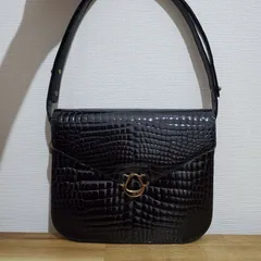 COMTESSE コンテス クロコダイル レザー ショルダーバッグ ハンドバッグのサムネイル