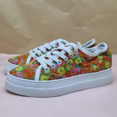 MSGM フローラル パータン レディーススニーカー 37 240のサムネイル
