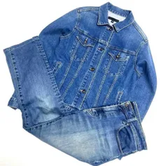 UNIQLO Gジャン L おまけジーンズ デニムセットアップ