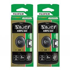 FUJIFILM 写ルンです SIMPLE ACE 27枚撮 2個セット - メルカリ