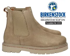 ビルケンシュトック ハイウッド スリッポン BIRKENSTOCK HIGHWOOD SLIP ON (NARROW FIT) TAUPE 1025737 ナローフィット サイドゴアブーツ チェルシー トープのサムネイル