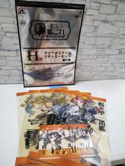 [F2-49]◎중고 A4클리어 포스터＆스티커 세트