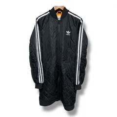 adidas originals アディダスオリジナルス ウィメンズ ロングボンバージャケット DH4592 アウター 防寒 キルティングジャケット レディース サイズOT ブラック 冬 ゴーゴー古着久喜倉庫店 17 No.K2059Yのサムネイル