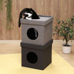 ネコタ カインズ キャットタワー NECOTA セットカーサ オレンジ - メルカリ
