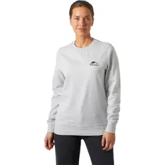 ヘリーハンセン レディース アウター パーカー・スウェット シャツ グラフィック Helly Hansenord Graphic Sweatshirt Womens Grey Melange2 グレーのサムネイル