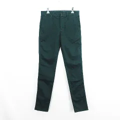 ジョンブル JOHNBULL 11757 パンツ ボトムス スリムフィット テーパード ストレッチ S グリーン ※EKMのサムネイル