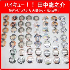 ハイキュー！！ 田中龍之介 缶バッジ いろいろ 痛バ用 大量セット まとめ売り 429f14のサムネイル