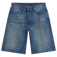 ヌーディージーンズ メンズ ボトムス ハーフパンツ・ショーツ ショートパンツ デニム Nudie Jeans Co Zeb Denim Shorts Mid Blue ブルーのサムネイル