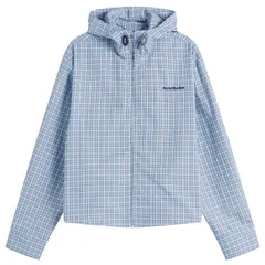 アクネ ストゥディオズ レディース アウター ジャケット・ブルゾン Acne Studios Ofass Check Jacket Blue White ホワイトのサムネイル