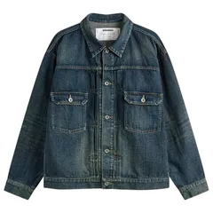 ネイバーフッド メンズ アウター ジャケット・ブルゾン デニム Neighborhood Washedenim Type2 Jacket Indigo インディゴのサムネイル