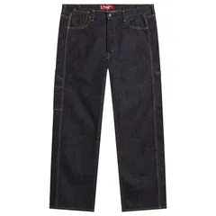 ジュンヤ ワタナベ メンズ ボトムス デニムパンツ ジーンズ Junya Watanabe MAN Washed Levis Name Jeans Indigo インディゴのサムネイル