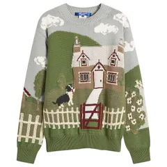 ジュンヤ ワタナベ メンズ アウター ニット・セーター Junya Watanabe MAN Intarsia Jacquard Jumper Multi マルチカラーのサムネイル