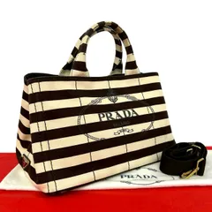 2026年最新】prada カナパ ボーダーの人気アイテム - メルカリ