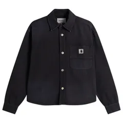 カーハート レディース アウター ジャケット・ブルゾン シャツ Carhartt WIP Georgia Shirt Jacket Black ブラックのサムネイル