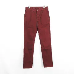 ジョンブル JOHNBULL 11853 パンツ ボトムス トラウザー テーパード ストレッチ S ボルドー ※EKMのサムネイル