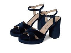 スチュアート ワイツマン レディース シューズ ヒール プラットフォーム サンダル Stuart Weitzman Dayna Platform Sandal Navy Blue ネイビー