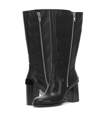フライ レディース シューズ ブーツ・レインブーツ Frye Alex Heavy Zip Black ブラックのサムネイル