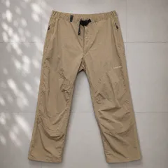 【Y-840】mont-bell モンベル ナイロンパンツ XL ベージュ アウトドア クライミング テック系 ゴープコア 古着のサムネイル