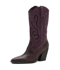 フリーピープル レディース シューズ ブーツ・レインブーツ Free People Farrah Western Boots ChocolateBurgu チョコレートのサムネイル