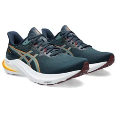 アシックス メンズ シューズ スニーカー Asics GT2000 12 French BlueFog ブルー