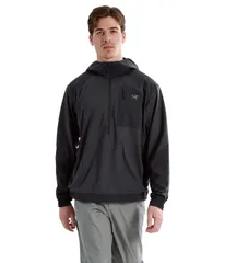 アークテリクス メンズ アウター コート Arcteryx Konseal SL Pullover Hoody Black ブラックのサムネイル