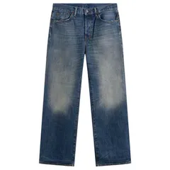 アクネ ストゥディオズ メンズ ボトムス デニムパンツ ジーンズ Acne Studios 2021 Mid Blue Bingo Wash Straight Jeans Mid Blue ブルーのサムネイル