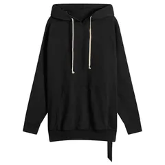 リックオウエンス メンズ アウター パーカー・スウェット Rick Owens DRKSHDW Pullover Hoodie Black ブラックのサムネイル