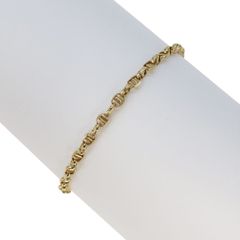 【貴重】GINZATANAKA純金K24ゴールドブレスレット田中貴金属Tチャーム 貴重】GINZATANAKA純金K24ゴールドブレスレット田中貴金属Tチャーム