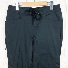 Women's Size 6 Black Black Diamond Climbing Pants - Cotton Stretch Long Pants - Bottoms/Climbing Wear