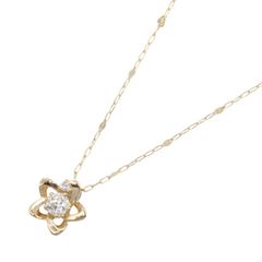 限定価格 festaria K18 ダイヤモンド ネックレス 花結び 限定モデル 