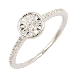 ジュエリー JEWELRY リング・指輪 ダイヤモンド リング ﾀﾞｲﾔ 2.0g #11 K18WG（ホワイトゴールド） ダイヤモンド ダイヤリング レディース Used Aのサムネイル