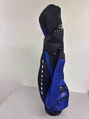 送料無料【美品】ONESIDER ワンサイダー キャディバッグ 6分割 ブルー