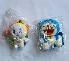 ドラえもん＆ドラミ ぬいぐるみ キーホルダー セット 新品 (個あたり)