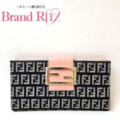 美品】FENDI マンマウォレット長財布ズッキーノFFゴールド金具 - メルカリ