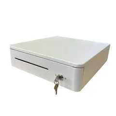 良品 MJD36M WT mJ-Drawer 3紙幣6コイン 中型 キャッシュドロアー NO.05029のサムネイル