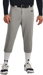 언더 아머 맨즈 하의 캐주얼 팬츠 Under Armour Mens Gameday Vanish Piped Knicker Baseball Pants Baseball Gr